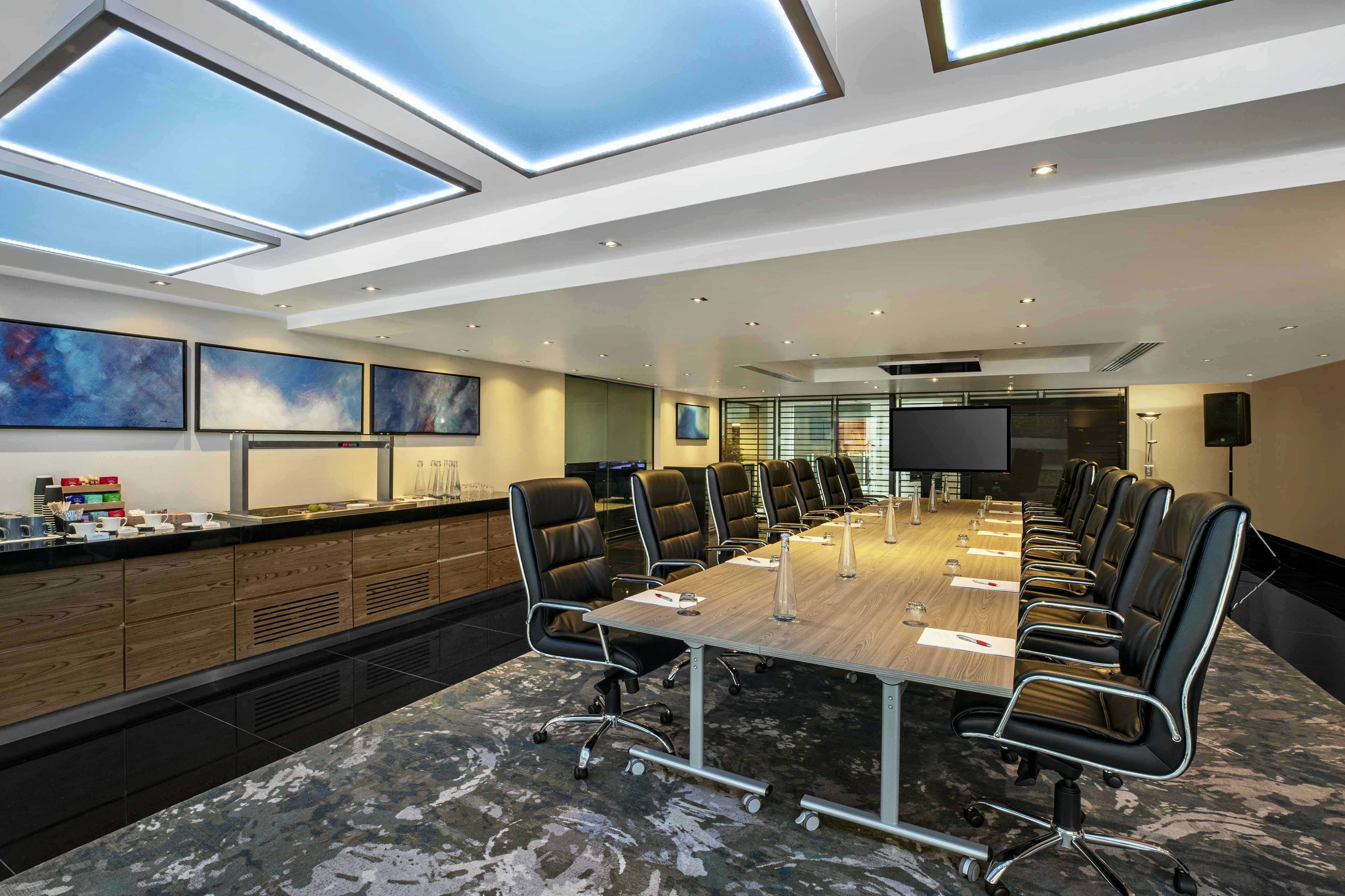 Executive boardroom, Leonardo Royal London St Paul's